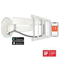 Vogel's Elektr. Wandhalterung - SIGNATURE, schwenkbar,40-77",35kg, weiss