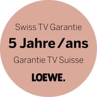 Fensterkleber 5 Jahre Garantie - Loewe Werbematerial