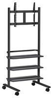 Vogel's Pro Display-Trolley - 36-55", 50kg, Höhe 193cm, schwarz