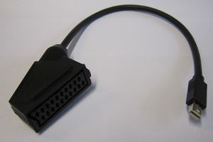 Adapter Micro-AV/25CM/Scart (3 Units) - Loewe TV-Zubehör