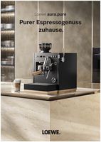 aura.pure Paket (2xPoster,1xWobbler) DE - Loewe Werbematerial