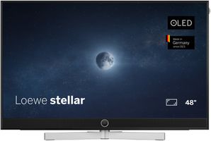 Loewe stellar 48 dr+ alu black + lava - Tizen, Loewe OLED UHD TV 48"