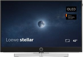 Loewe stellar 42 dr+ alu black + lava - Tizen, Loewe OLED UHD TV 42"