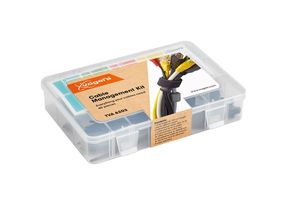 ZZVogel's Kabelführungsset - Universal, 40 Stück, assortiert