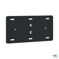 SmartMetals Plaque murale - pour 052.7200, 052.7250, noir